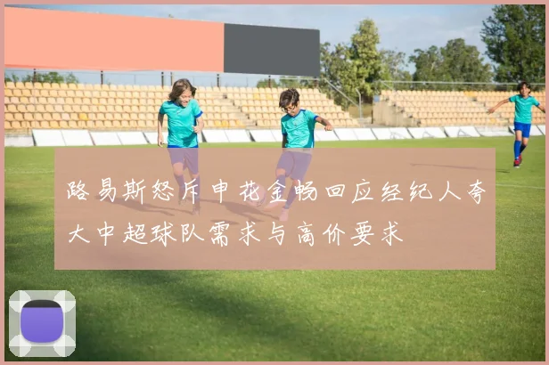 路易斯怒斥申花金畅回应经纪人夸大中超球队需求与高价要求
